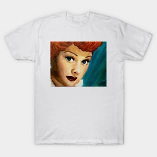 I Love Lucy Painting T-Shirt